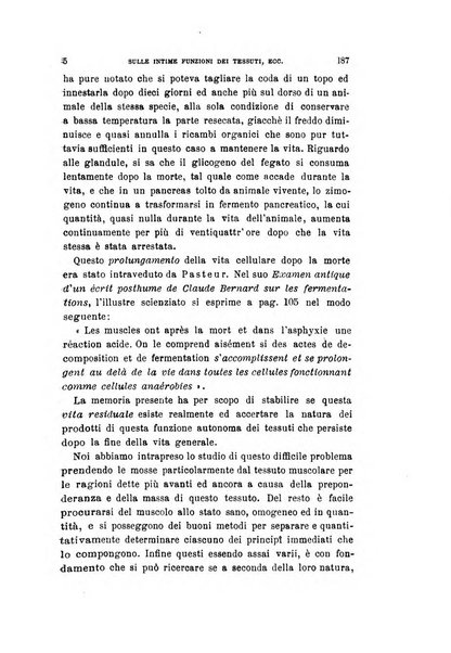 Archivio per le scienze mediche