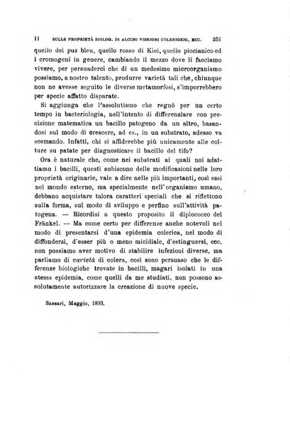 Archivio per le scienze mediche