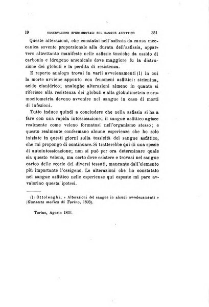 Archivio per le scienze mediche