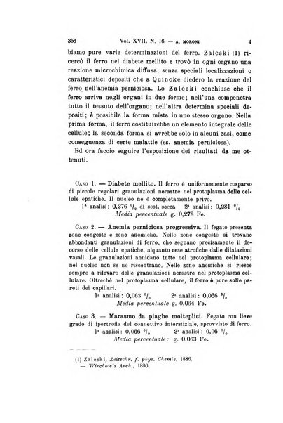 Archivio per le scienze mediche