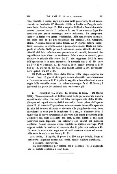 Archivio per le scienze mediche