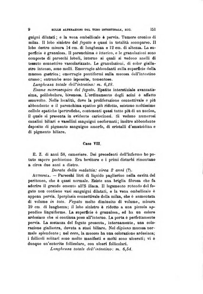 Archivio per le scienze mediche