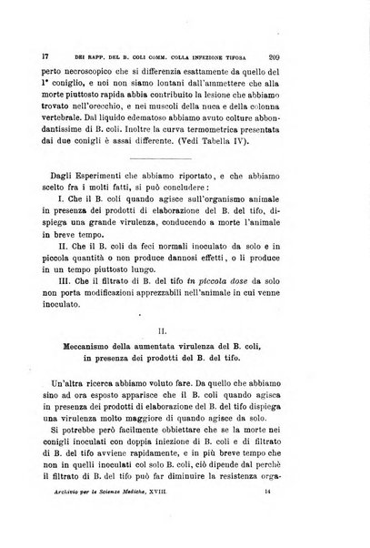 Archivio per le scienze mediche