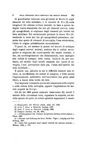 Archivio per le scienze mediche