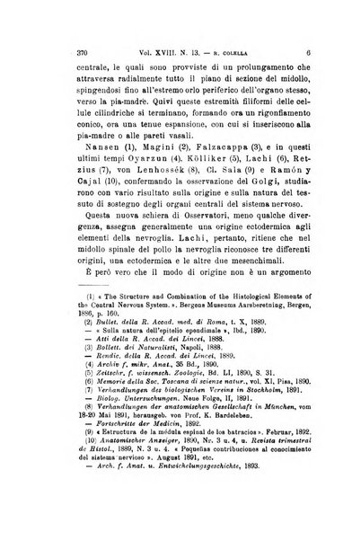 Archivio per le scienze mediche