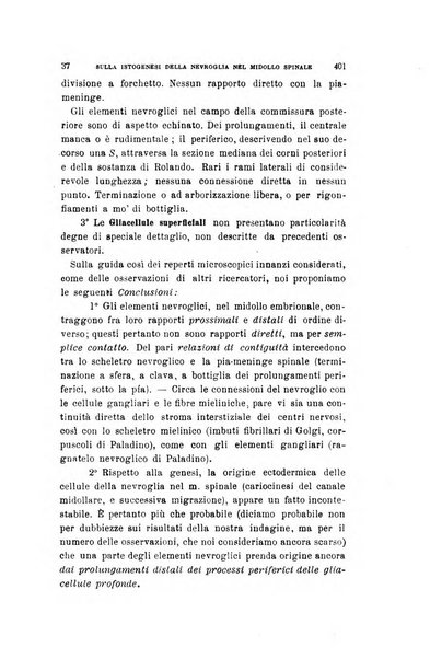 Archivio per le scienze mediche