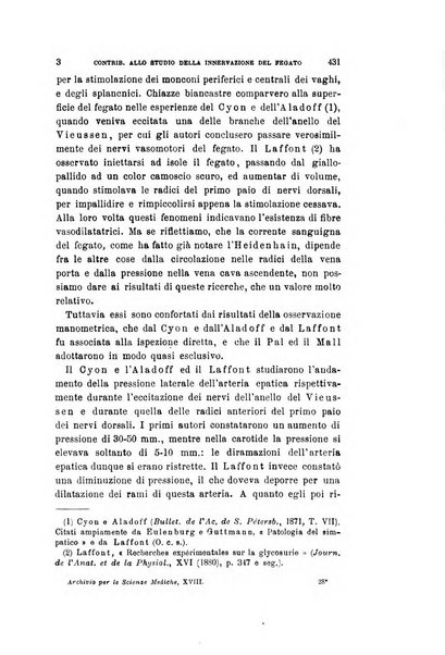 Archivio per le scienze mediche