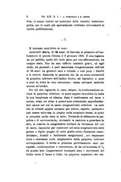 Archivio per le scienze mediche