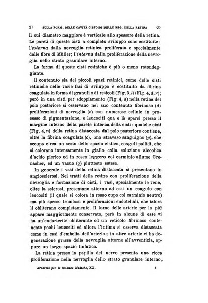 Archivio per le scienze mediche