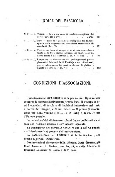 Archivio per le scienze mediche