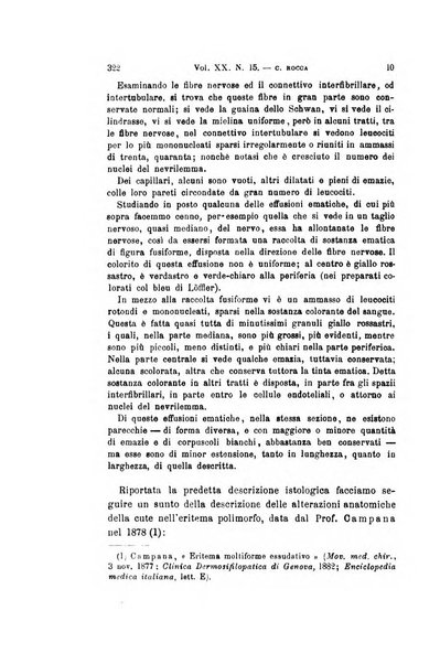 Archivio per le scienze mediche