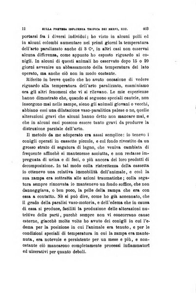 Archivio per le scienze mediche