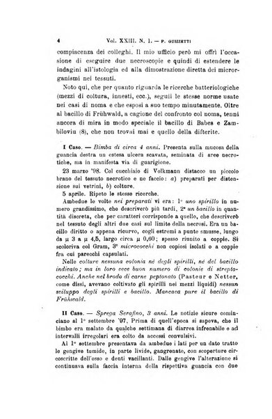 Archivio per le scienze mediche