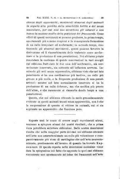 Archivio per le scienze mediche