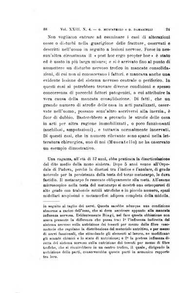 Archivio per le scienze mediche