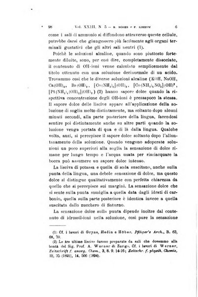 Archivio per le scienze mediche