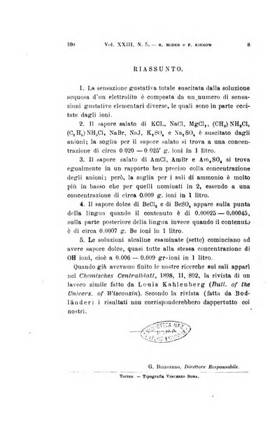 Archivio per le scienze mediche