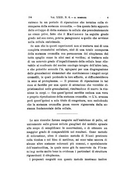 Archivio per le scienze mediche