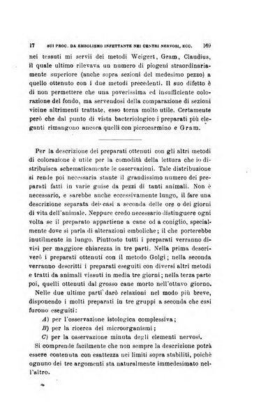 Archivio per le scienze mediche