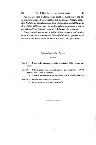 Archivio per le scienze mediche