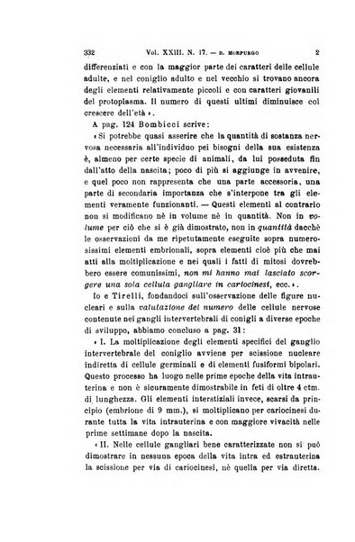 Archivio per le scienze mediche