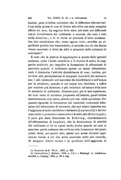 Archivio per le scienze mediche