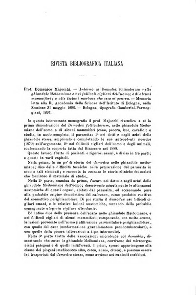 Archivio per le scienze mediche