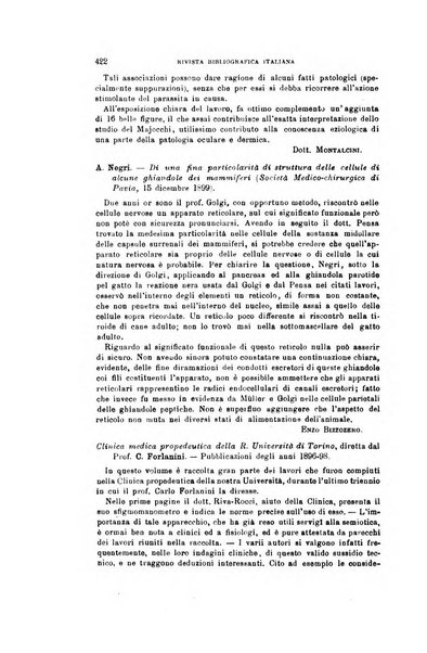 Archivio per le scienze mediche