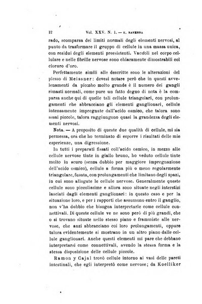 Archivio per le scienze mediche