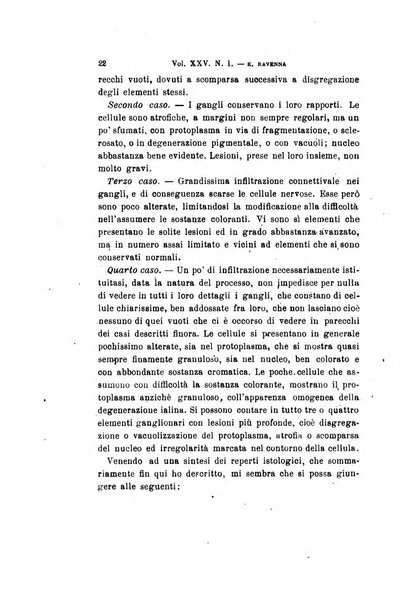 Archivio per le scienze mediche