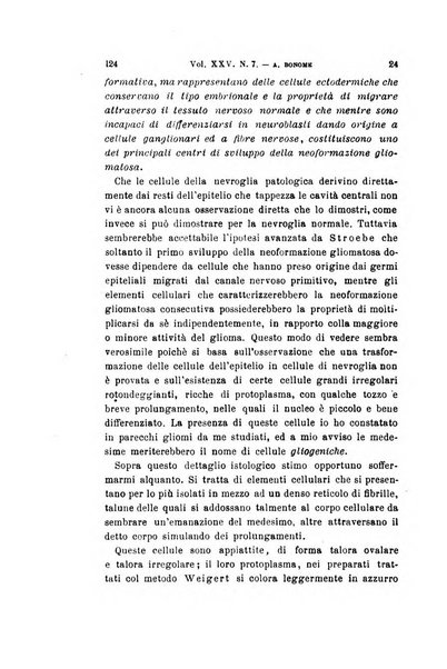 Archivio per le scienze mediche