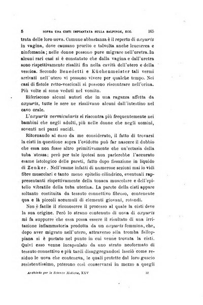 Archivio per le scienze mediche