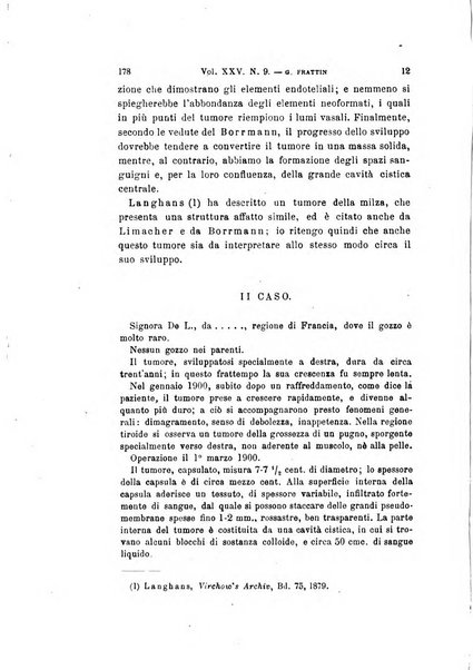 Archivio per le scienze mediche