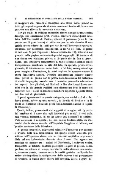 Archivio per le scienze mediche