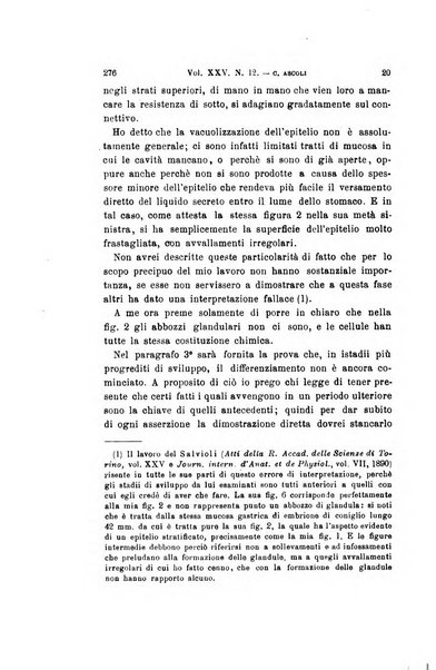 Archivio per le scienze mediche