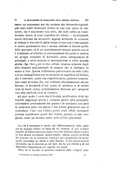 Archivio per le scienze mediche