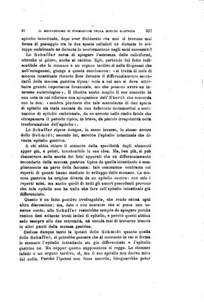 Archivio per le scienze mediche