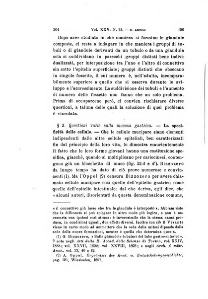 Archivio per le scienze mediche