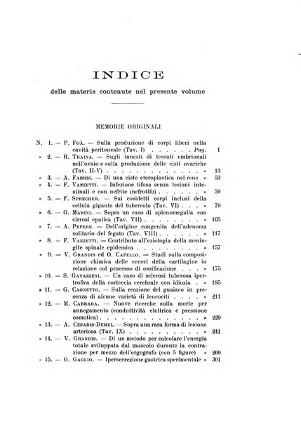 Archivio per le scienze mediche