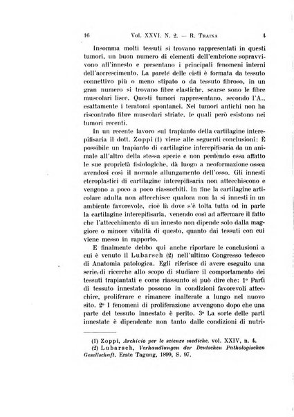 Archivio per le scienze mediche