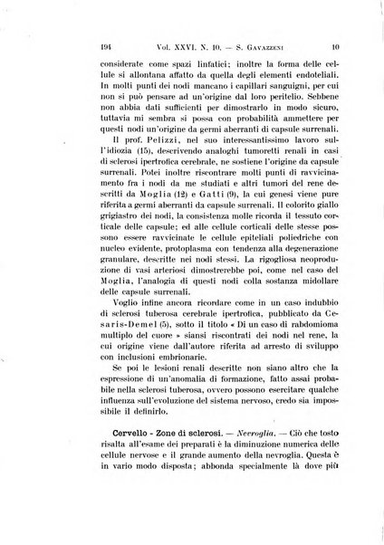 Archivio per le scienze mediche