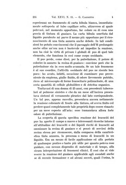 Archivio per le scienze mediche