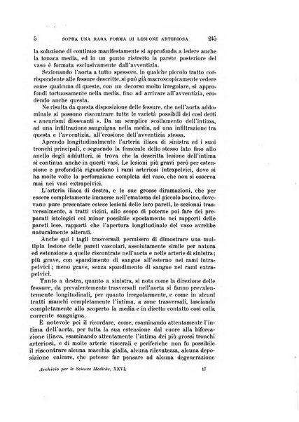 Archivio per le scienze mediche