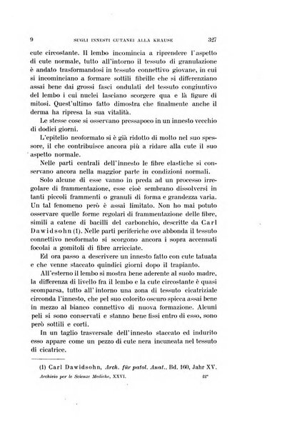 Archivio per le scienze mediche