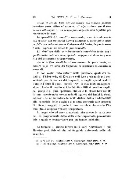 Archivio per le scienze mediche