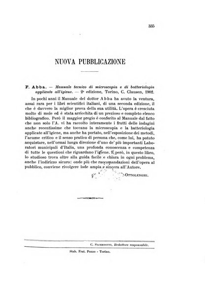 Archivio per le scienze mediche