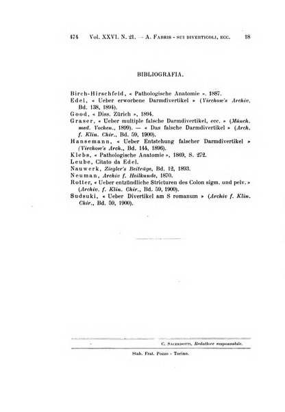 Archivio per le scienze mediche