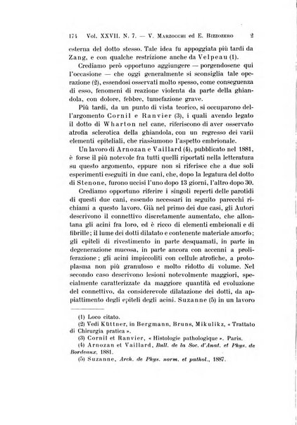 Archivio per le scienze mediche