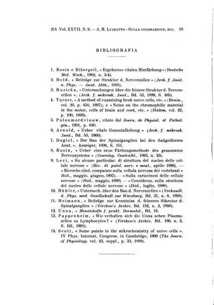 Archivio per le scienze mediche