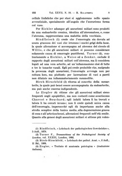 Archivio per le scienze mediche